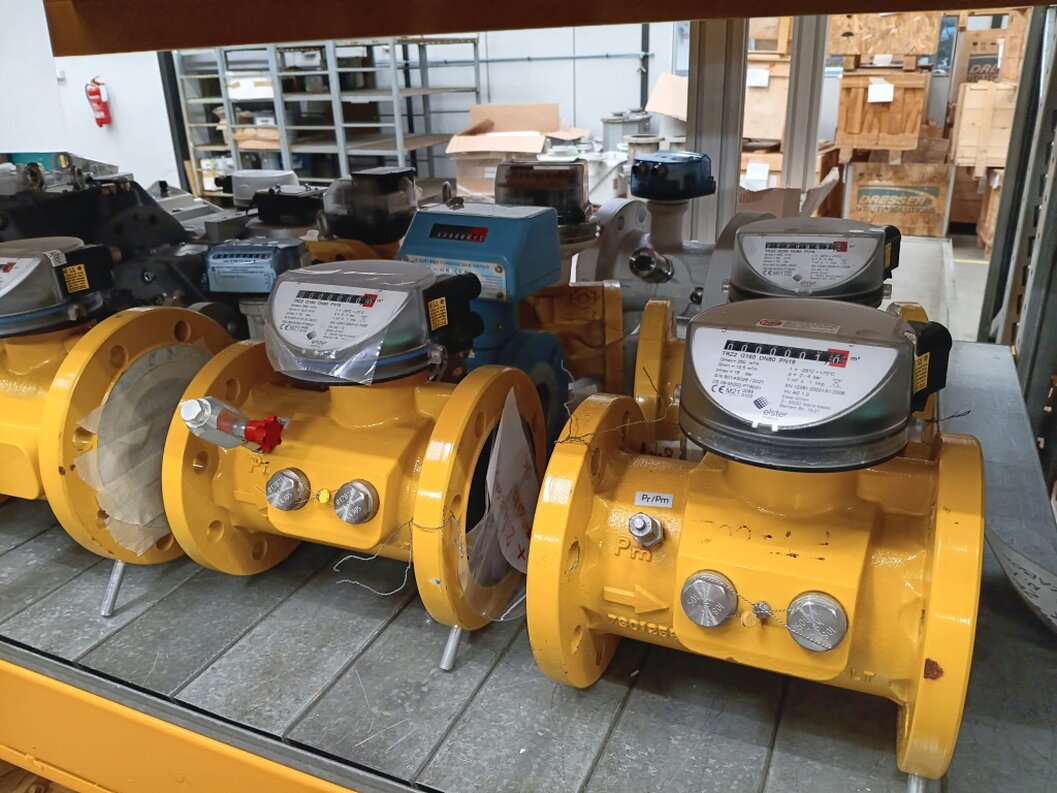 Contatori gas sostitutivi pronti per l’installazione